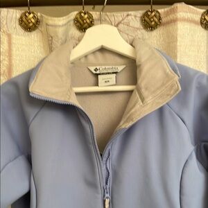 Columbia Light Blue Fleece Jacket